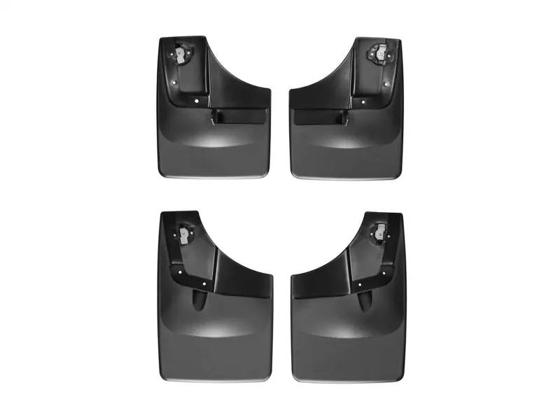 Weathertech 2015 Ford F-150 W/O Wheel Lip Module No Drill Front Rear Mudflaps 1