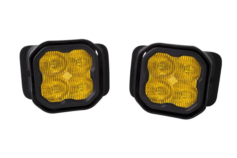 Diode Dynamics Ss3 Pro Type F2 Kit - Yellow Sae Fog 1
