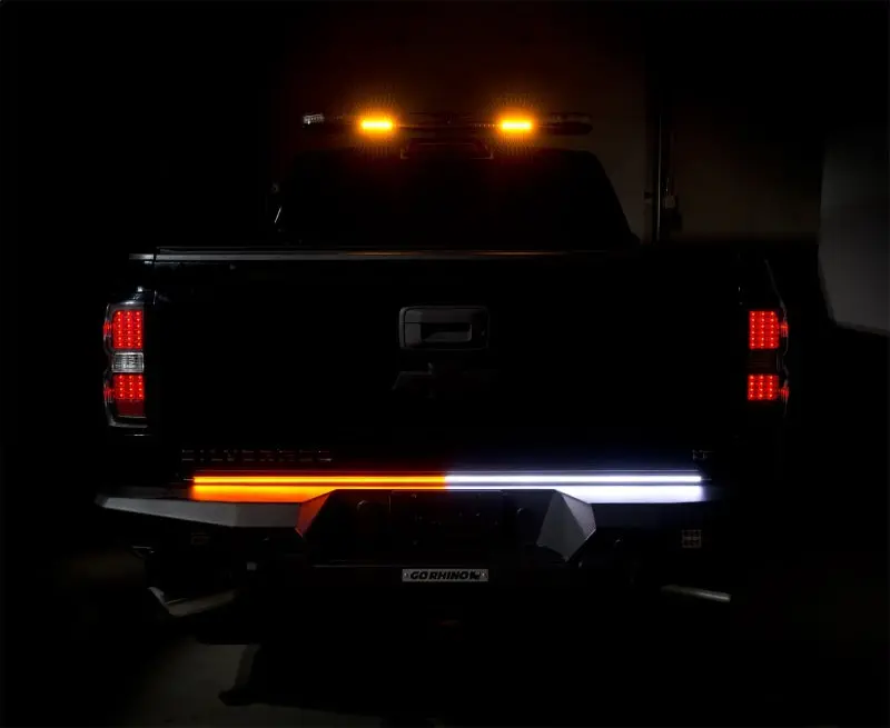 Putco 60In Work Blade Led Light Bar In Amber/White 1