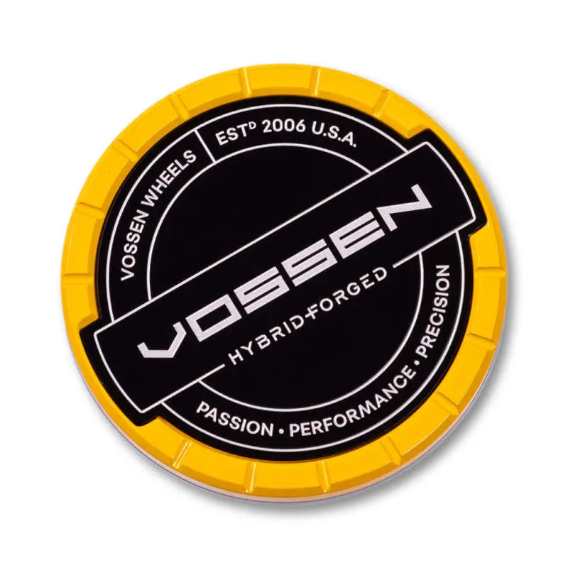 Vossen Billet Sport Cap - Small - Hybrid Forged - Yellow 1