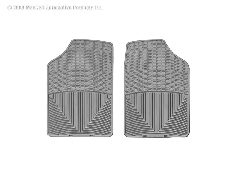 Weathertech 94 Lincoln Town Car Front Rubber Mats - Grey 1