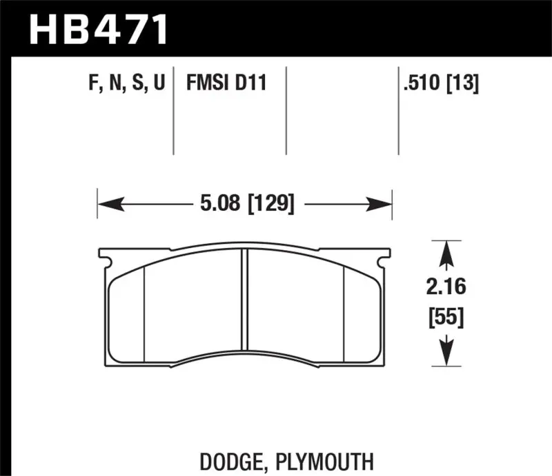 Hawk Hps Street Brake Pads 1