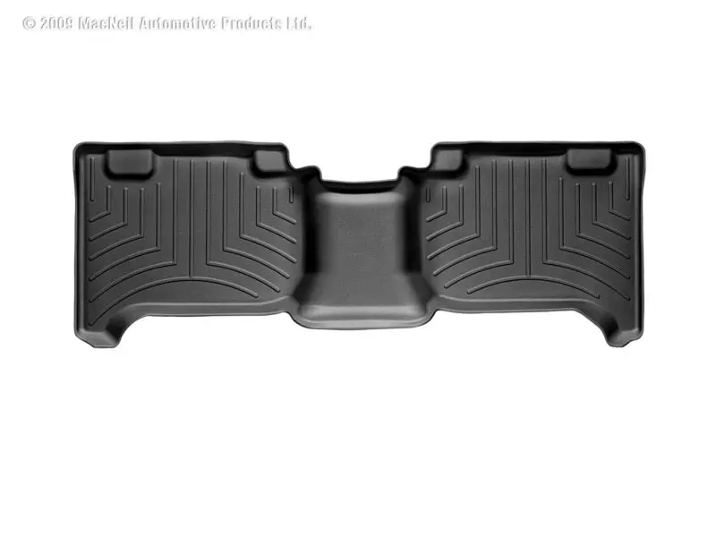 Weathertech 04+ Gmc Canyon Ext Cab Rear Floorliner - Black 2