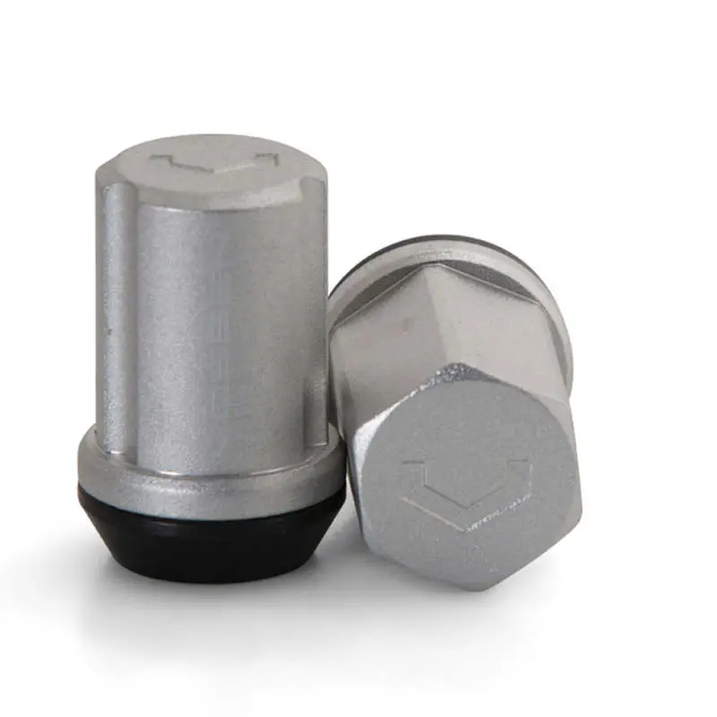 Vossen 35Mm Lock Nut - 12X1.25 - 19Mm Hex - Cone Seat - Silver (Set Of 4) 1