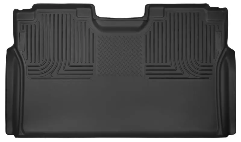 Husky Liners 15-17 Ford F-150 Supercrew X-Act Contour Black 2Nd Seat Floor Liners (Full Coverage) 1