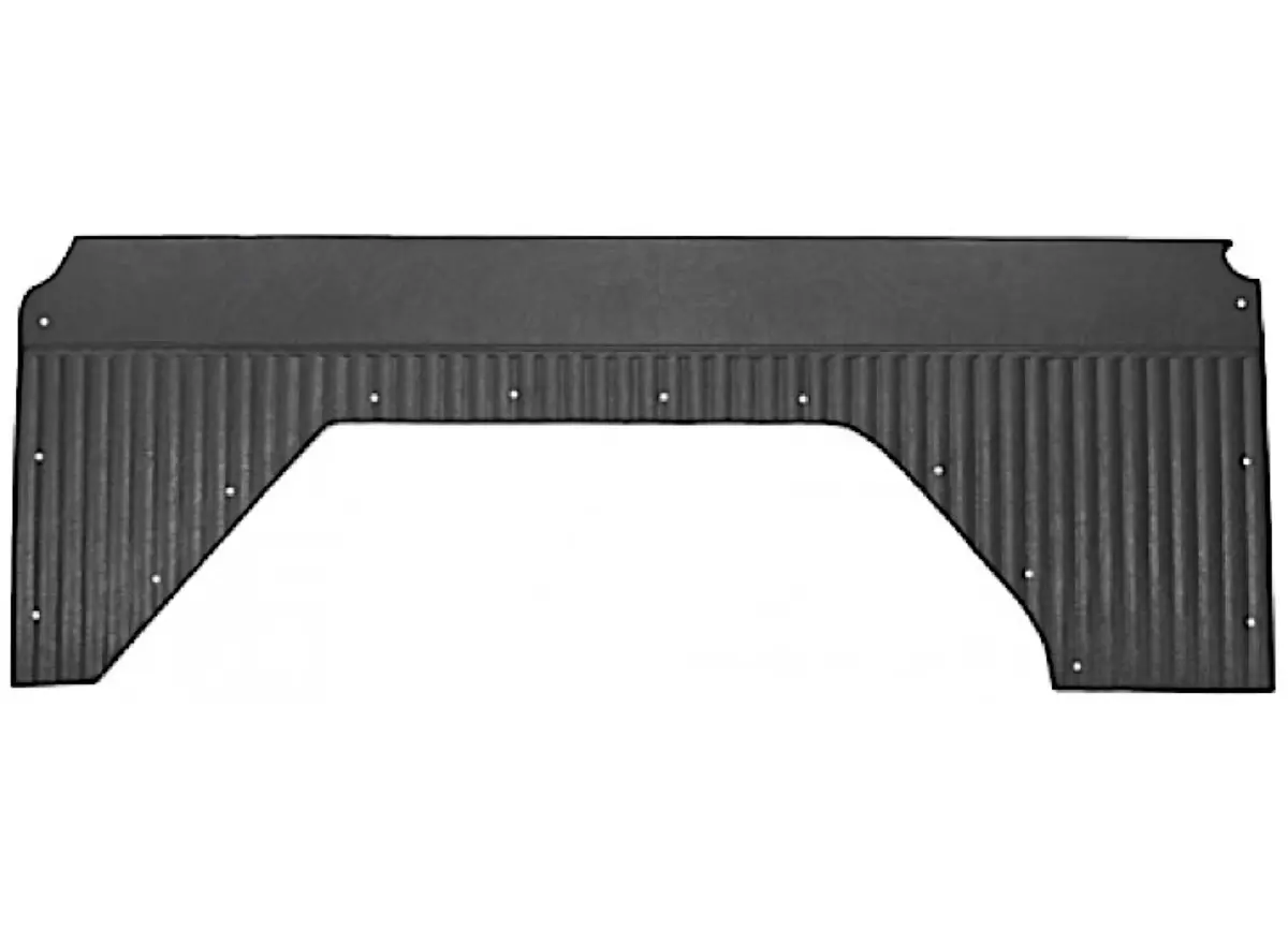 Rear Quarter Panel, Black (Sold In Pairs); Bronco 68-76 1