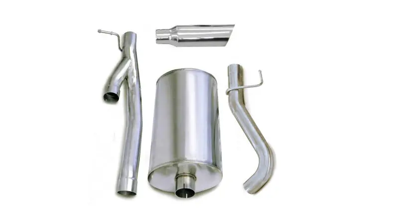 Corsa/Db 03-06 Chevrolet Silverado Ext. Cab/Short Bed 2500 6.0L V8 Polished Sport Cat-Back Exhaust 1