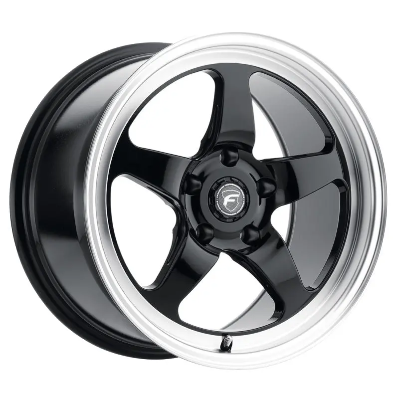 Forgestar D5 18X5.0 / 5X115 Bp / Et-37 / 1.5In Bs Gloss Black Wheel 1