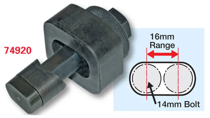 Spc Performance 14X16mm Slot Punch Tool 1