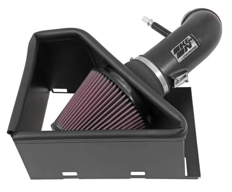 K&N 14-15 Ram 2500/3500 6.4L V8 High Flow Performance Intake Kit 1