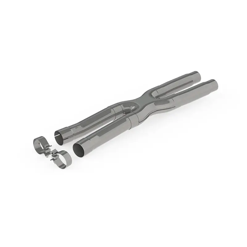 Mbrp 15-19 Ford Mustang Gt 2.5In Resonator Delete X-Pipe - T409 2