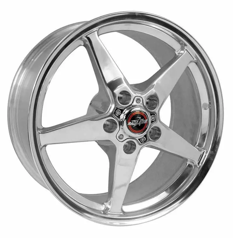 Race Star 92 Drag Star 17X7.00 5X5.00Bc 4.25Bs Direct Drill Polished Wheel 1