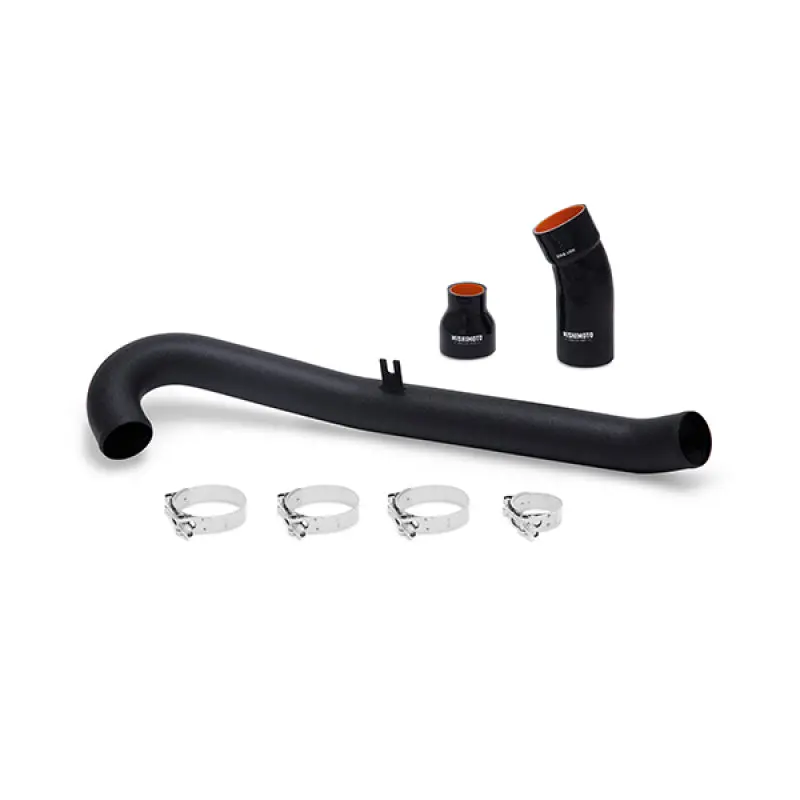 Mishimoto 2014+ Ford Fiesta St Hot-Side Intercooler Pipe Kit - Wrinkle Black 1