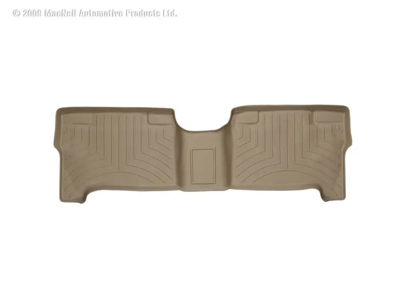 Weathertech 04-06 Toyota Tundra Double Cab Rear Floorliner - Tan 1
