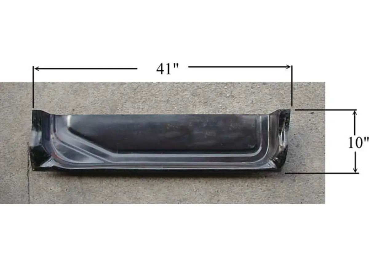 Left Door Bottom Inner; Bronco 78-79 1