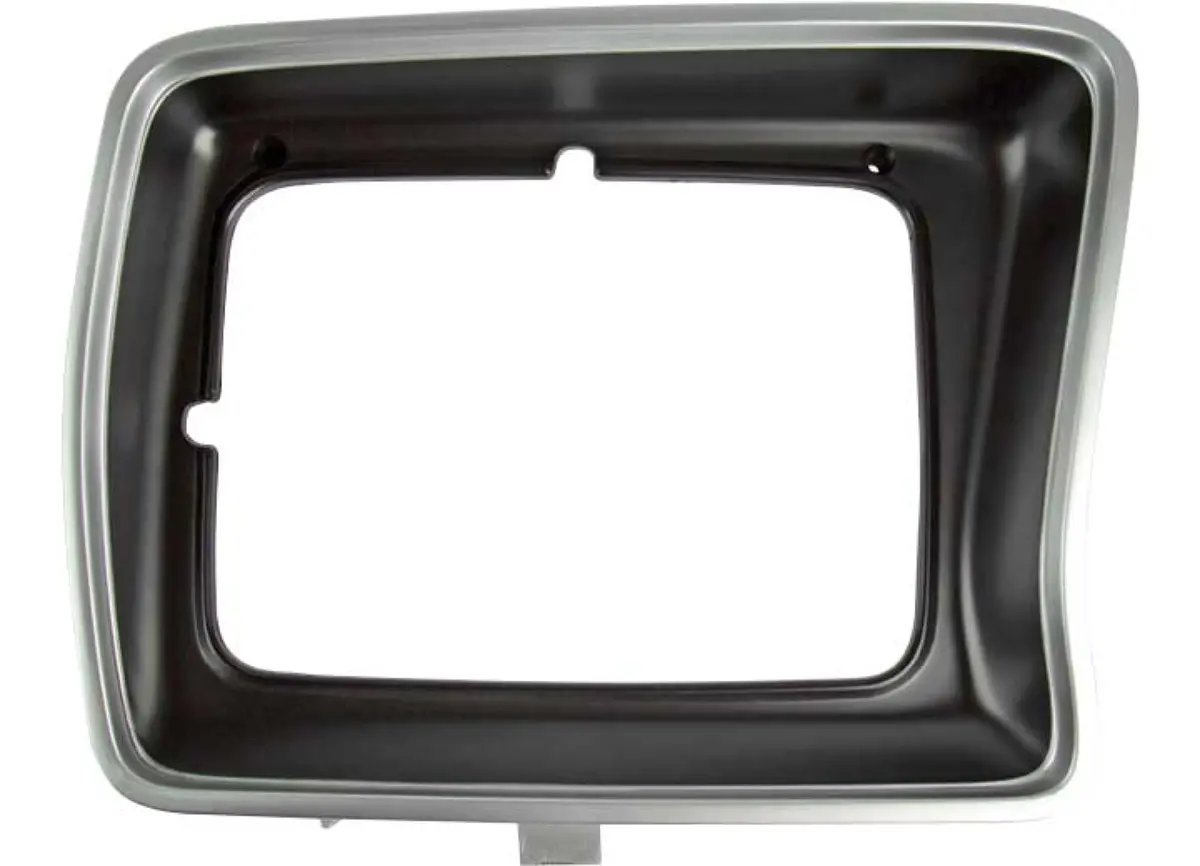 Right Headlamp Door With Rectangle Headlamp, Argent/Black; Bronco 78-79 1