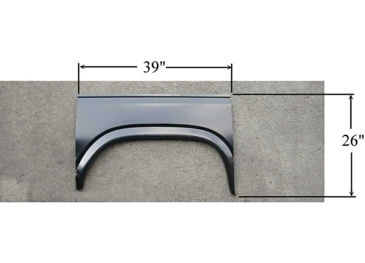 Left Wheel Opening Repair Panel (Partial); Bronco 80-86 1