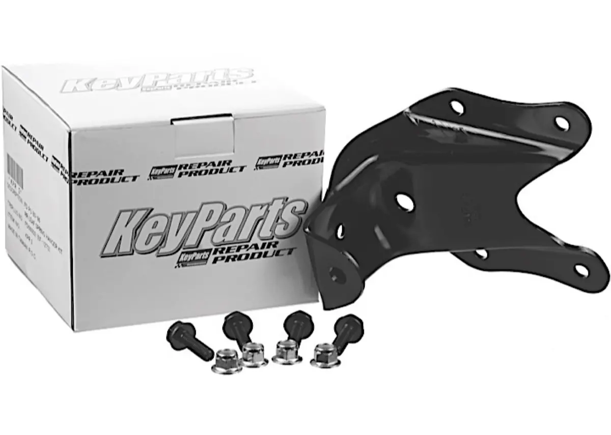 Rear Leaf Spring Hanger Kit, 3 Inch, Universal; Bronco 80-96 1