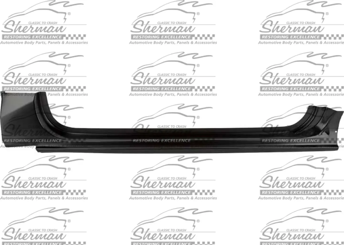 Left Rocker Panel (Factory With Door Post Style); Bronco 80-96 1