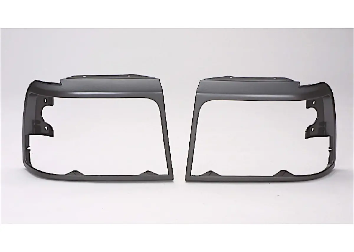 Left Headlamp Door, Dark Argent; Bronco 92-96 1