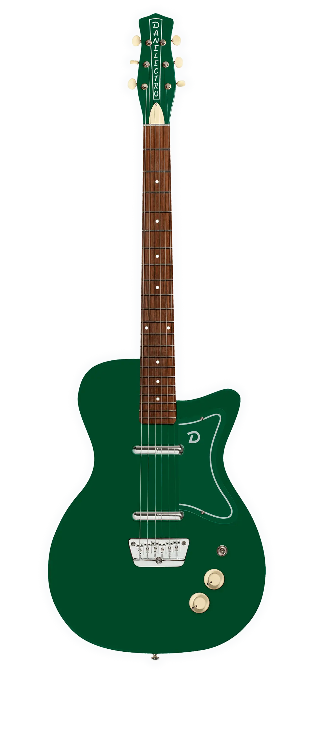 Danelectro 57 Guitar (Jade Green) 1