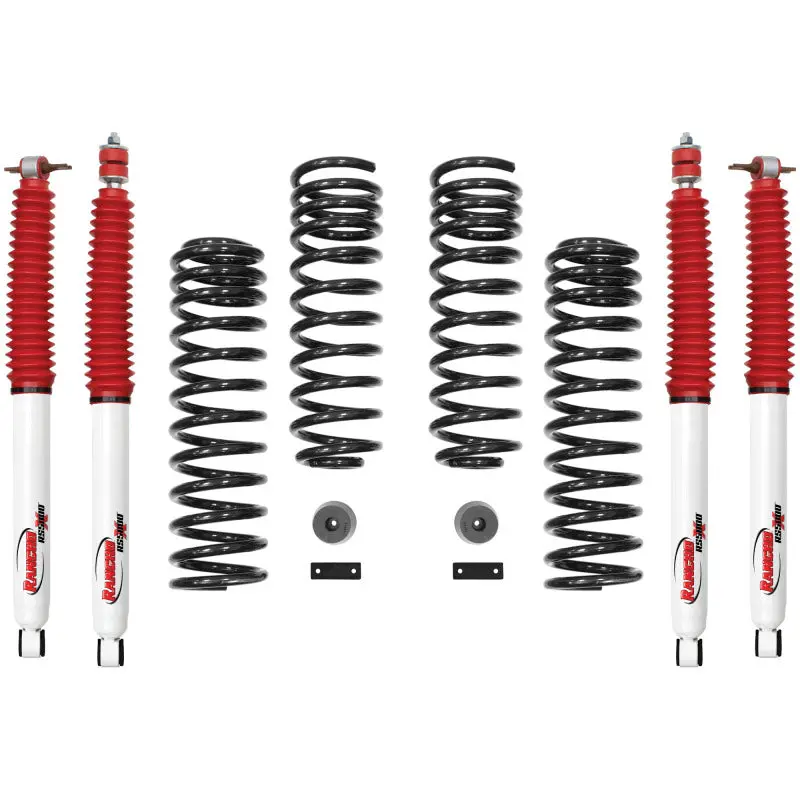 Rancho 07-17 Jeep Wrangler Front And Rear Suspension System - Master Part Number / One Box 1