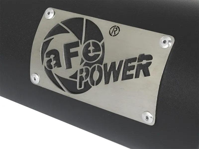 Afe Mach Force-Xp 409 Stainless Steel Exhaust Tip 3.5 In X 4.5In Out X 12In L Clamp-On 2