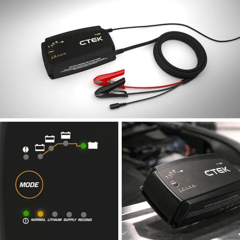 Ctek Pro25s Battery Charger - 50-60 Hz - 12V 1