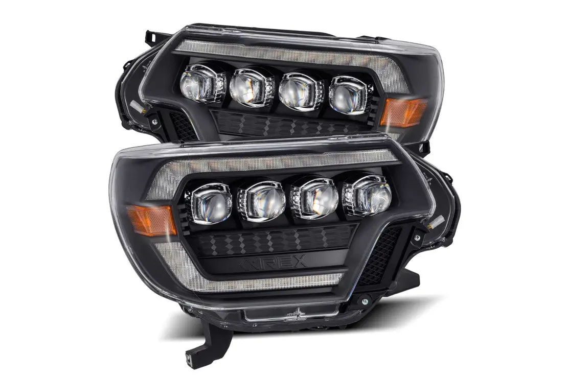 2012-2015 Toyota Tacoma Alpharex Nova Headlights Colormatched 1