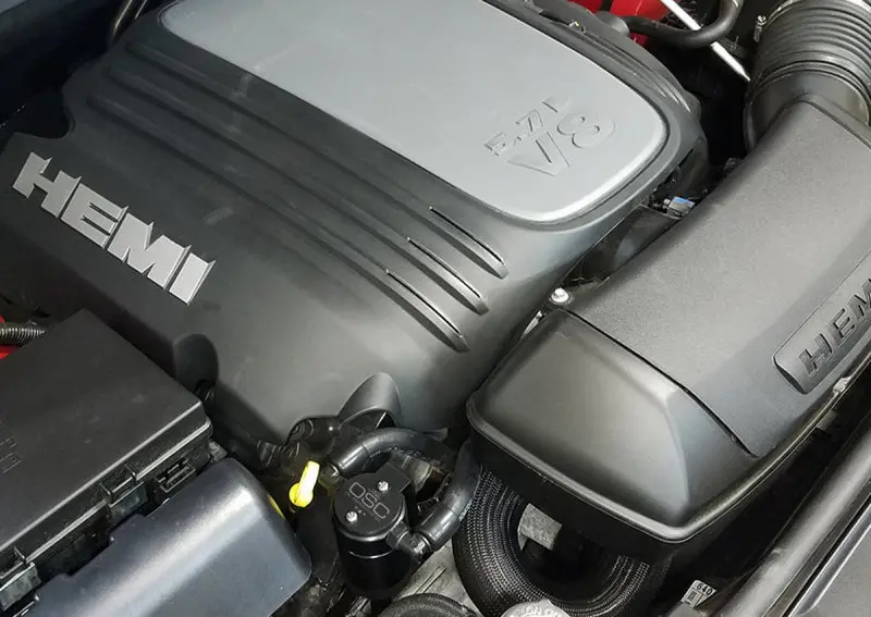 J&Amp;L 11-22 Jeep Grand Cherokee 5.7L Passenger Side Oil Separator 3.0 - Black Anodized 2