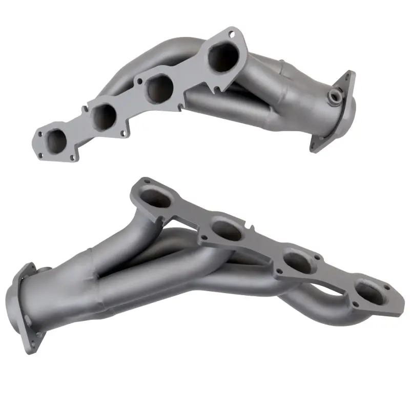 Bbk 11-20 Dodge Challenger Hemi 6.4L Shorty Tuned Length Exhaust Headers - 1-7/8In Titanium Ceramic 2