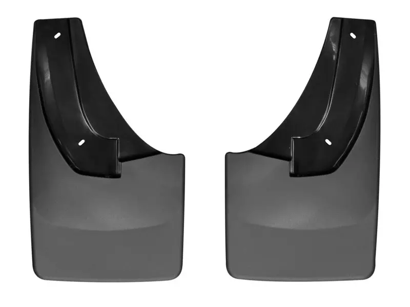 Weathertech 09-13 Dodge Ram 1500/2500/3500 No Drill Mudflaps - Black 1