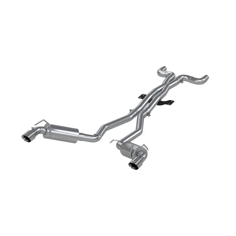 Mbrp 2010 Chev Camaro V8 6.2L 6 Speed Dual Cat Back Round Tips  (11 Conv. Must Purchase Mbrpad1710) 1