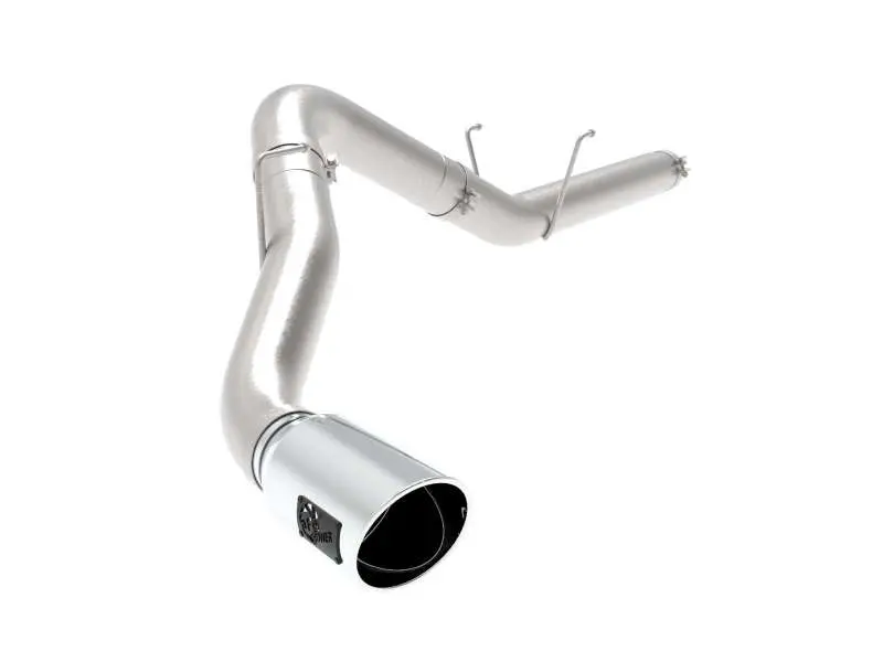Afe 19-22 Ram Diesel Trucks L6-6.7L(Td) Large Bore-Hd 5In 409Ss Dpf-Back Exhaust System W/Pol Tip 1