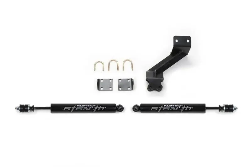 Fabtech 14-18 Ram 2500 & 13-18 Ram 3500 Hd Dual Stealth Steering Stabilizer Kit 1