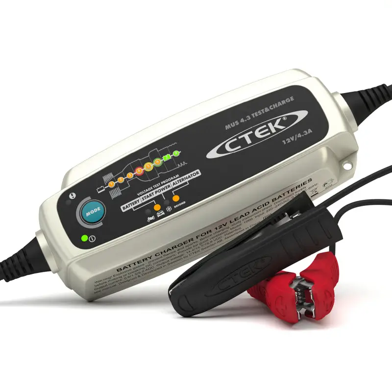 Ctek Battery Charger - Mus 4.3 Test & Charge - 12V 2
