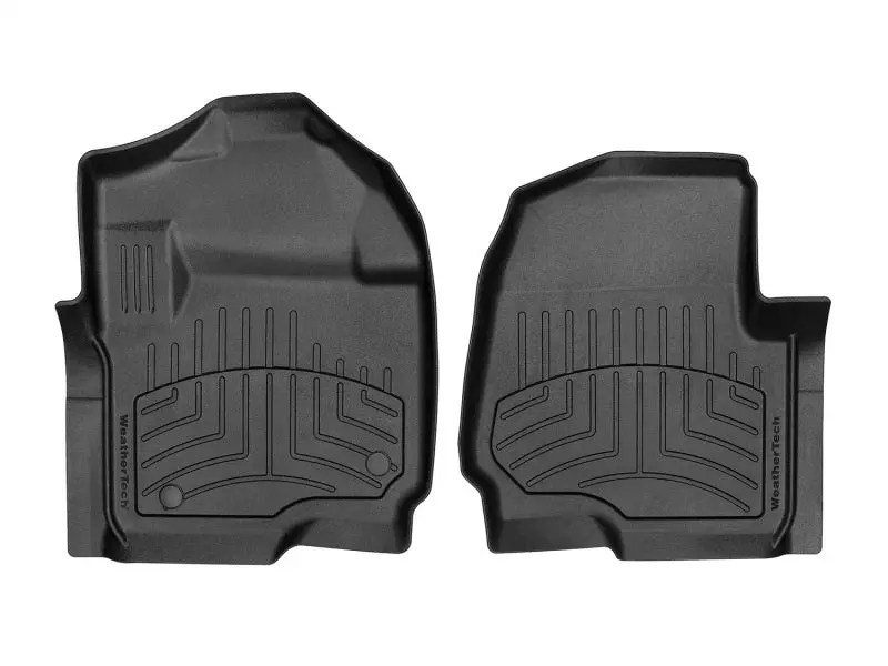 Weathertech 18-20 Toyota Tacoma Double Cab Rear Floorliner - Black 1