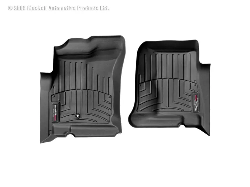 Weathertech 05+ Dodge Dakota Club Cab Front Floorliner - Black 1