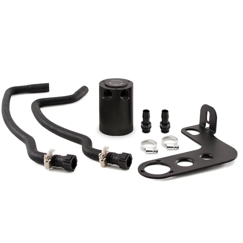 Mishimoto 10-15 Chevrolet Camaro Ss Baffled Oil Catch Can Kit - Black 1