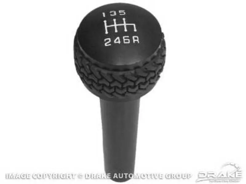 Dv8 Offroad 2005-2010 Jeep Tj/Jk 6-Speed Shift Knob Black Finish 1