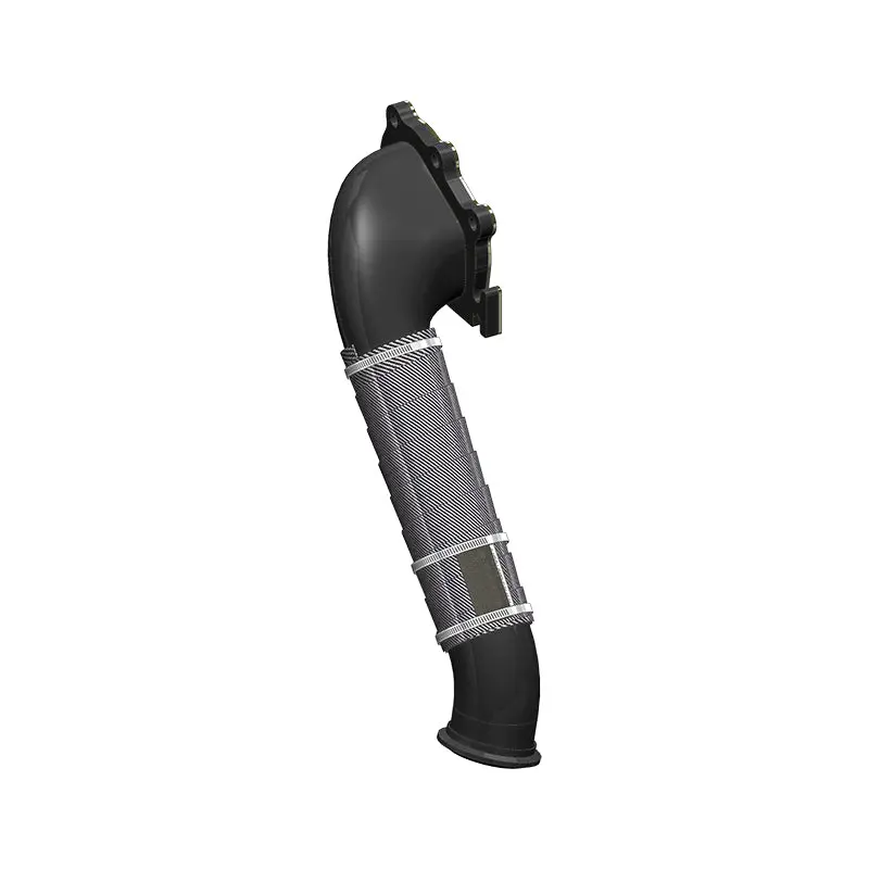 Mbrp 01-04 Chev/Gmc 6.6L Duramax 3In Black Turbo Down Pipe 2