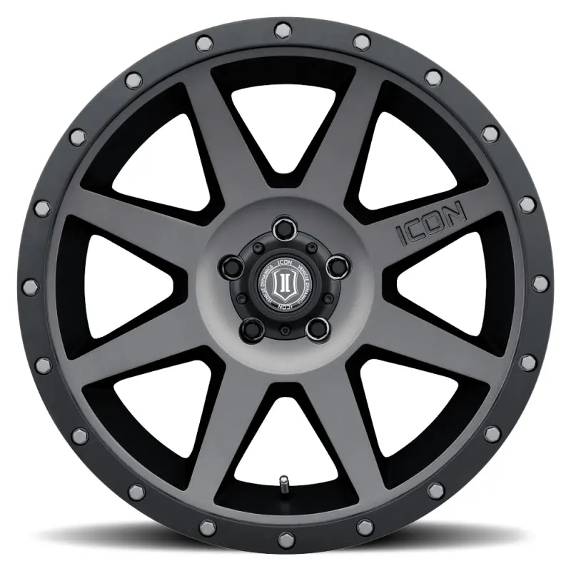 Icon Rebound 20X9 6X5.5 0Mm Offset 5In Bs Titanium Wheel 2