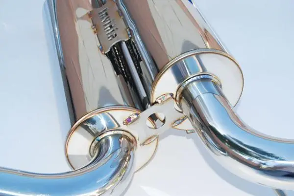Invidia 09+ 370Z Gemini Single Layer Titanium Tip Cat-Back Exhaust 1