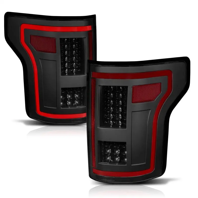 Anzo 15-17 Ford F-150 Led Taillights - Smoke 1