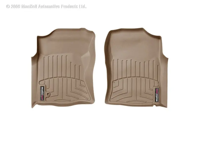 Weathertech 01-04 Toyota Tacoma Front Floorliner - Tan 1