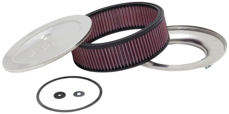 K&N Custom Round Filter 5-1/8In Flg / 9In Od X 4-1/8In Hw/Vent 1