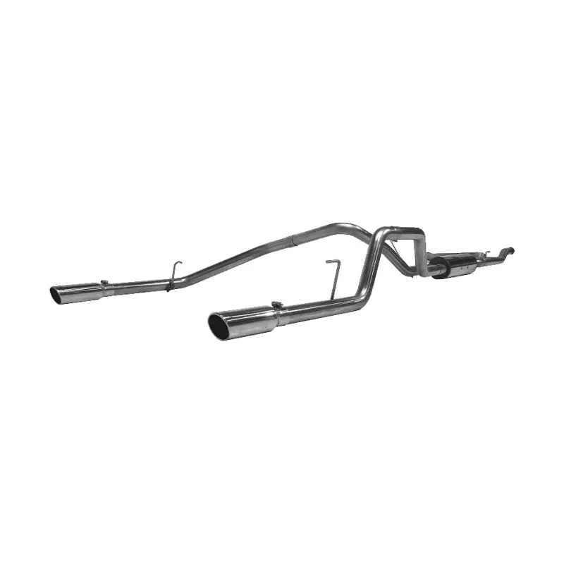 Mbrp 2004-2009 Nissan Titan 5.6L Ec/Cc Cat Back Dual Split Rear 1