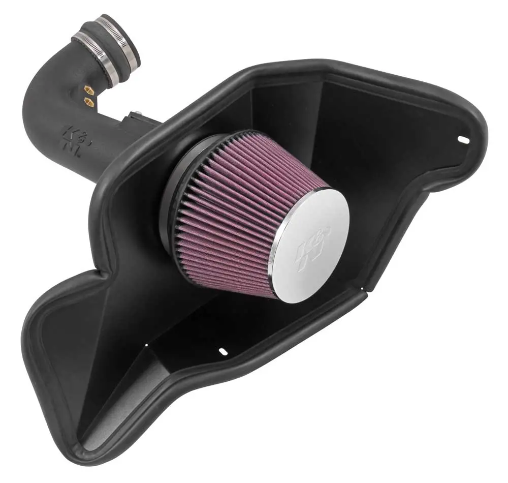 2015-2017 Ford Mustang 5.0L K&N Cold Air Intake 63-2590 1