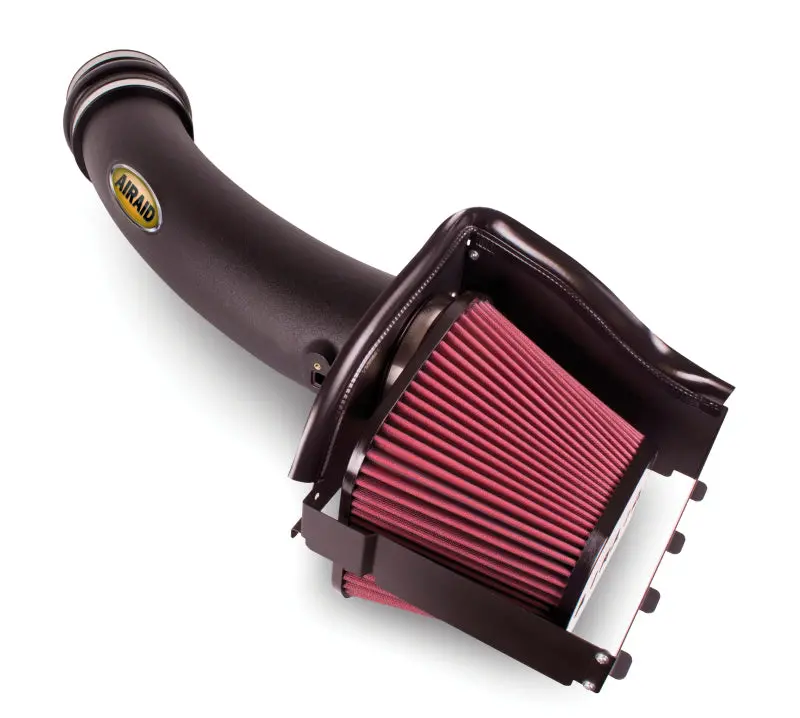 Airaid 10-14 Ford Svt Raptor / 11-13 F-150 6.2L Cad Intake System W/ Tube (Dry / Red Media) 2