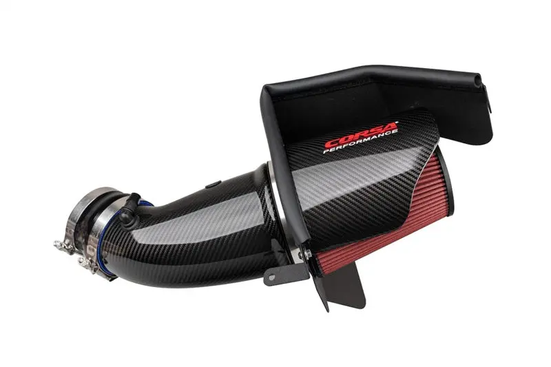 Corsa 2017-22 Dodge Challenger Srt/Hellcat/Redeye/Demon Carbon Fiber Air Intake W/ Drytech 3D (No Oil) 1